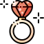 Diamond ring icon 64x64