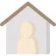 Stay at home icon 64x64