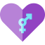 Biphobia icon 64x64
