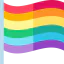 Rainbow flag icon 64x64