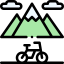 Bike path icon 64x64