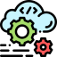 Cloud computing アイコン 64x64