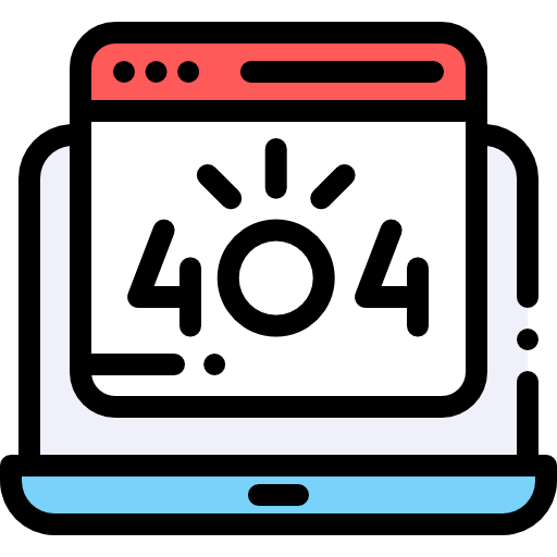 Error 404 icône