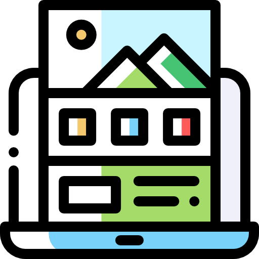 Landing page 图标