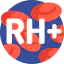 Rh+ 图标 64x64