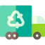 Recycling truck icon 64x64
