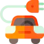Electric car icon 64x64