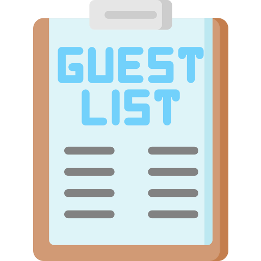 Guest list アイコン