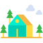 Forest house icon 64x64