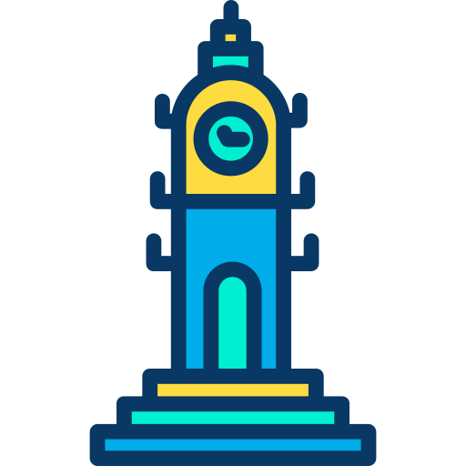 Clock tower icon