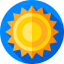 Sun icon 64x64