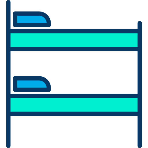 Bunk bed icon