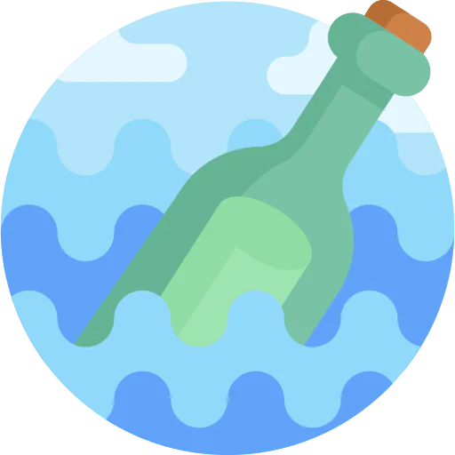 Message in a bottle Symbol