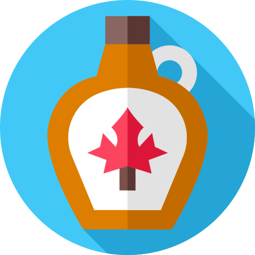 Maple syrup icon