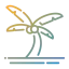 Palm tree icon 64x64