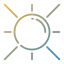 Sun icon 64x64