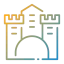 Sand castle icon 64x64