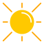 Sun icon 64x64