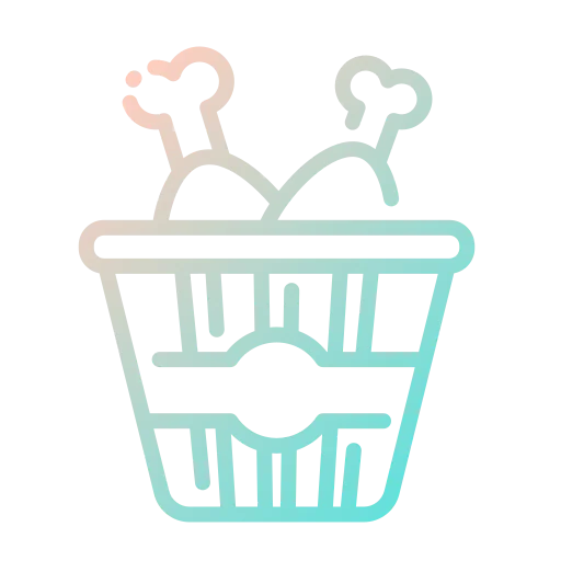 Chicken bucket biểu tượng