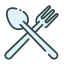 Cutlery icon 64x64