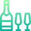 Champagne glass icon 64x64