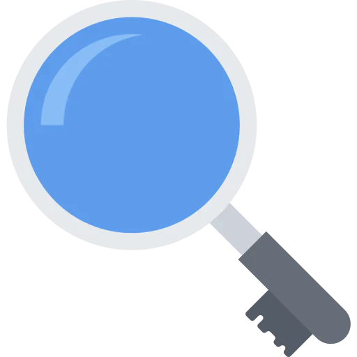 Magnifying glass icon