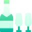 Champagne glass icon 64x64