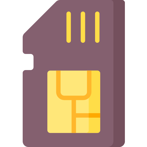 Sim card ícone