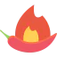 Hot pepper icon 64x64