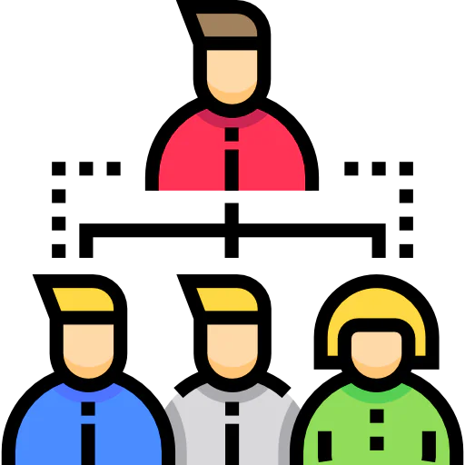 Hierarchical structure icon