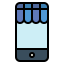 Online shop icon 64x64