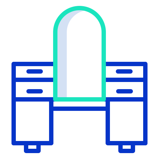 Dressing table icon