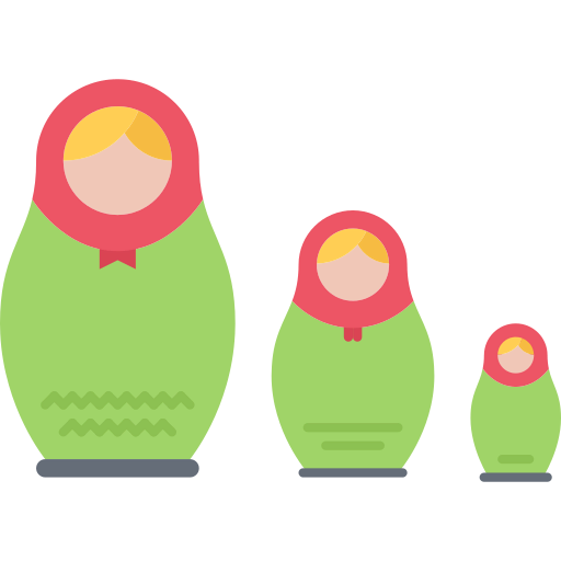 Матрешка иконка