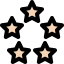 5 stars icon 64x64