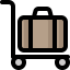 Luggage cart icon 64x64