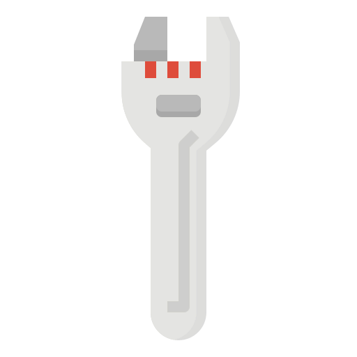 Adjustable spanner icon
