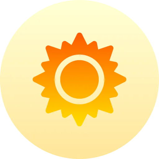 Sun icon