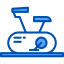 Stationary bicycle icon 64x64