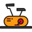 Stationary bicycle icon 64x64