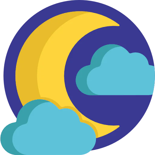 Crescent moon 图标