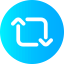 Retweet Symbol 64x64