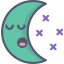Crescent moon icon 64x64