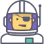 Astronaut Symbol 64x64