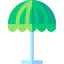 Sun umbrella icon 64x64