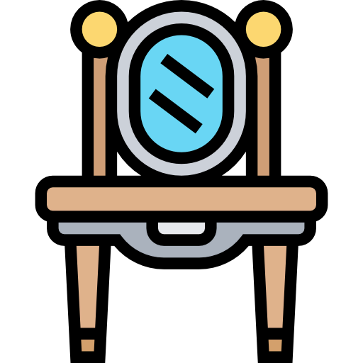 Dressing table icon