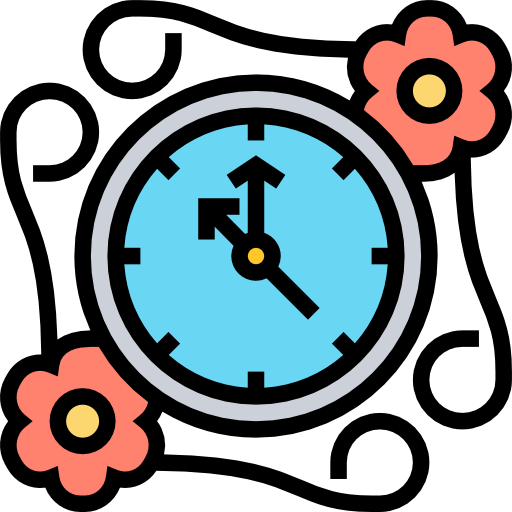 Wall clock icon
