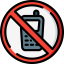 No phones icon 64x64