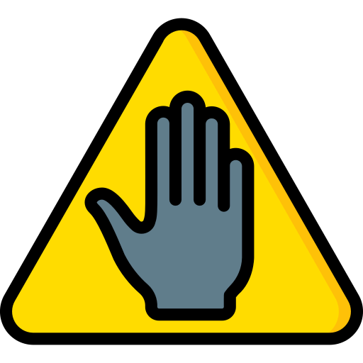 Do not touch icône