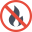 No fire icône 64x64