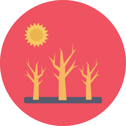 Desertification ícone